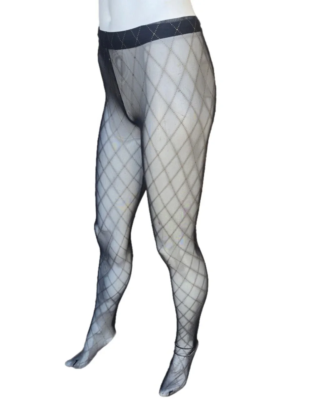 Calzedonia Shiny Legs Arygle Tights